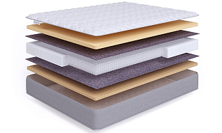 Матрас Simple Memory Latex S1000 Lux 90x185 умеренно-мягкой жесткости высотой 16 см 500_191_1748410