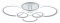 Потолочная люстра Natali Kovaltseva HOME LED LAMPS 81439