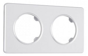 Рамка на 2 поста Arte Milano am-502.15 502.15-2.silver 500_191_2303100