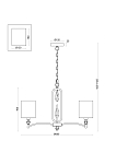 Подвесной светильник Freya FR1007PL-05N 250_100_851503