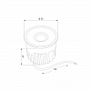 Модуль светодиодный Elektrostandard LED Модуль BMGU1006 100_100_2472998