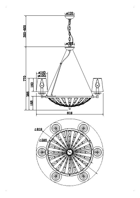 Подвесной светильник Maytoni H021PL-06CH 400_400_859003