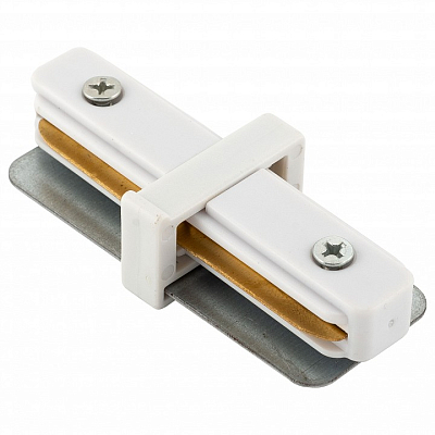 Соединитель линейный для треков Denkirs DK Track White TR1101-WH 400_400_2146708