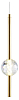 Подвесной светильник Indigo Ciondolo 11066/1P Brass 100_100_2459007