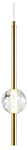 Подвесной светильник Indigo Ciondolo 11066/1P Brass 250_100_Array