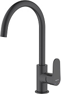 AQ1282MB ОБЕРОН смеситель Смесители для кухни, матовый черный 500_191_3225104