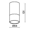 Потолочный светильник Technical C007CW-01B 100_100_3146847