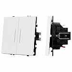 Выключатель проходной двухклавишный без рамки Arlight SWT 054240 250_100_Array