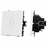 Выключатель проходной двухклавишный без рамки Arlight SWT 054240 500_191_2223440
