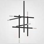 Люстра на штанге Imperiumloft Traverse Black TRAVERSE01 250_100_Array
