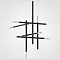 Люстра на штанге Imperiumloft Traverse Black TRAVERSE01