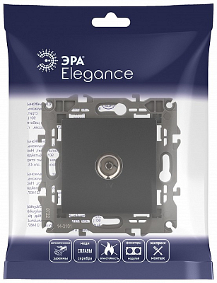 ТВ-розетка без рамки Эра Эра Elegance 14-3101-05 400_400_2400590
