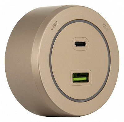 Розетка USB и type C на треке Arte Milano Am-track-sockets-39 399731TS/USB-Type-C Gold 400_400_2165336