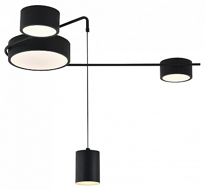 Потолочная люстра Indigo Modulo 14028/4С Black 400_400_2432242
