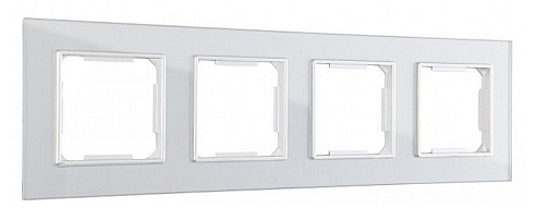 Рамка на 4 поста Arte Milano am-503.02 503.02-4.silver 500_191_2303212
