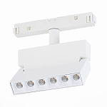 ST362.546.06 Магнитный трековый светильник белый LED 1*6W 4000K 532Lm Ra>80 36° IP20 L120xW22xH134 4 СКАЙЛАЙН 48V 250_100_2953646