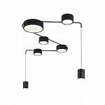 Потолочная люстра Indigo Modulo 14028/7С Black 250_100_1972033