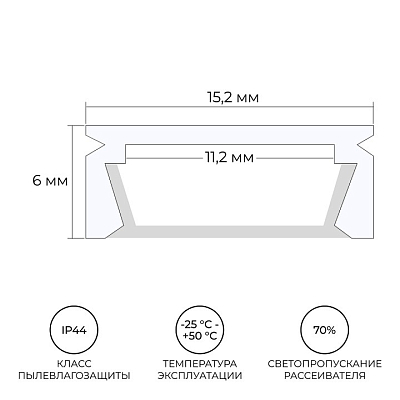 Короб накладной Apeyron Electrics  08-01-Б 400_400_2177756