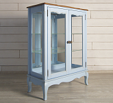 Шкаф "Leontina Blue" для посуды двустворчатый  арт ST9318B 250_100_1939536