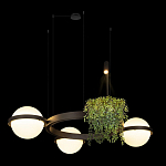 Подвесная люстра Loft it Jardin 10121/3 Dark grey 250_100_1850390