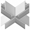 Соединитель X-образный для треков накладных Ambrella Light GL GL3375 100_100_2163943