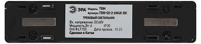 Накладной светильник Эра  TRM-S5-2-6W4K-BK 400_400_1952501