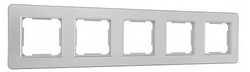 Рамка на 5 постов Arte Milano am-502.16 502.16-5.silver 500_191_2303172