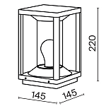 Ландшафтный светильник Outdoor O452FL-01GF 250_100_845028