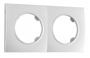 Рамка на 2 поста Arte Milano am-502.04 502.04-2.silver 500_191_2302868