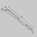Трековый светильник Technical TR030-4-30W3K-WW-DS-W 250_100_846283