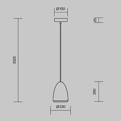 Подвесной светильник Maytoni MOD430PL-01CM 400_400_806604