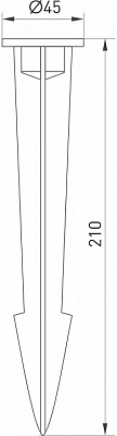 Стержнь наземный Arlight Accessories 024889 400_400_2133656