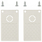 Заглушка для трека боковая MyFar Accessories for MagLine 23 MT0202-EC-W