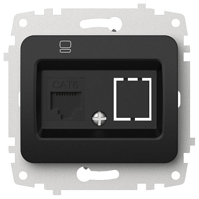 Розетка Ethernet RJ-45 без рамки Elbi Eleсtriс Jazz 607-004800-247 400_400_2194921