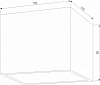 Накладной светильник Elektrostandard Corudo a063687 100_100_1775329