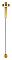 Бра Arte Lamp Mirach A2142AP-10PB