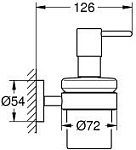 40448001 Essentials Дозатор жидкого мыла с держ. 250_100_1440890