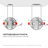 Встраиваемый светильник OGM  LP-03 100_100_2854303