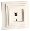 Розетка телефонная RJ-11 Mono Electric Larissa 103-010105-124 100_100_2281631