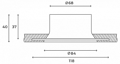 Встраиваемый светильник Hesby Lighting Tromso HSBL_0200 400_400_2385541