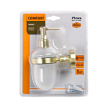 Дозатор жидкого мыла золото-сатин FIXSEN Comfort Gold FX-87012) 250_100_2924185