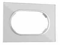 Рамка для двойной розетки Arte Milano am-502.01 502.01-double.silver 250_100_Array