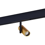 ST808.236.08 Магнитный трековый светильник Золотистый LED 1*8W 3000K 550Lm Ra>90 36° IP20 D42xH135 4 СКАЙЛАЙН 48V 250_100_2945937