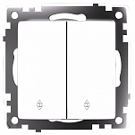 Переключатель двухклавишный без рамки Stekker Катрин 49166 250_100_Array