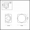 Накладной светильник Odeon Light Miko 4222/8WL 100_100_1724112