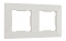 Рамка на 2 поста Arte Milano am-503.03 503.03-2.white