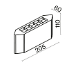 Архитектурная подсветка Outdoor O412WL-L5GF3K 100_100_3160102