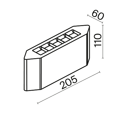 Архитектурная подсветка Outdoor O412WL-L5GF3K 400_400_3160102