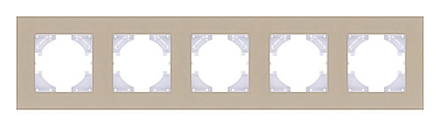 Рамка на 5 постов Kollinger Reflex MG RM5GD 400_400_3118721