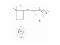 Крепление для встраивания светильника SWG PRO Mini Villy MINI-VL-M7-WH 250_100_2180497